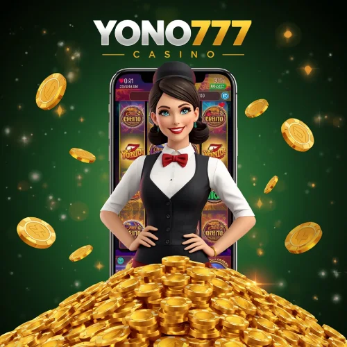 Yono 777 entertainment platform interface showing exciting games and features